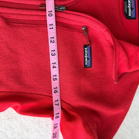 Patagonia Women’s Better Sweater Full Zip Jacket Red Size Medium Outdoor Fleece - Picture 11 of 12